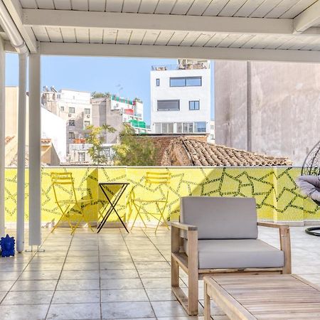 Chic Rooftop Studio W/ Terrace - Near Acropolis Αθήνα Εξωτερικό φωτογραφία