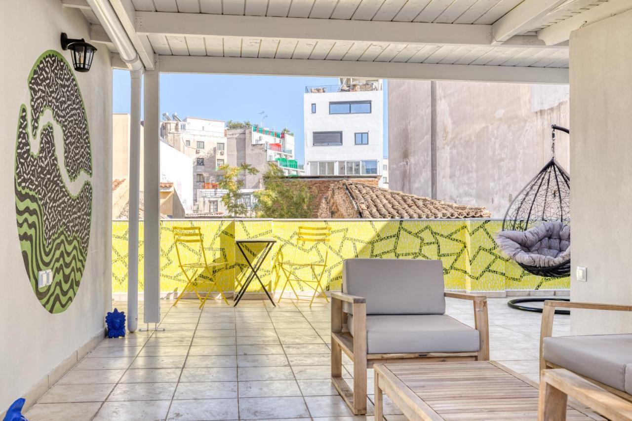 Chic Rooftop Studio W/ Terrace - Near Acropolis Αθήνα Εξωτερικό φωτογραφία